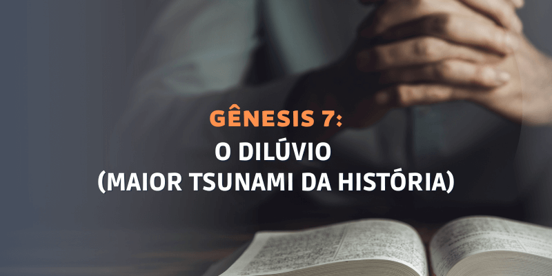 Gênesis Capítulo 7: O Dilúvio ( Maior Tsunami da História)